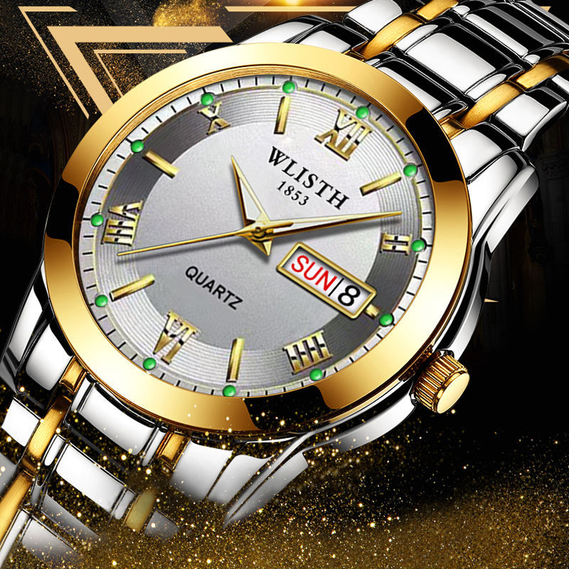 Smartwatch Luxury Watches - Luxury Men's Watch Stainless Steel Watches