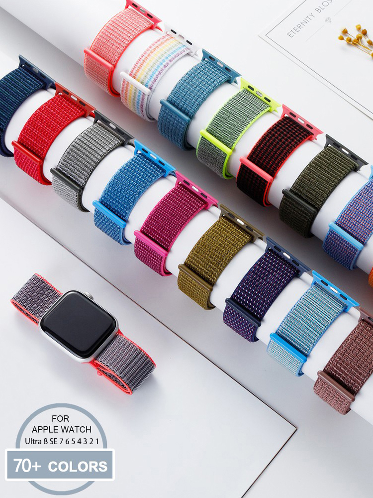 Smartwatch Apple Watches For Women - Nylon Loop Strap for apple watch