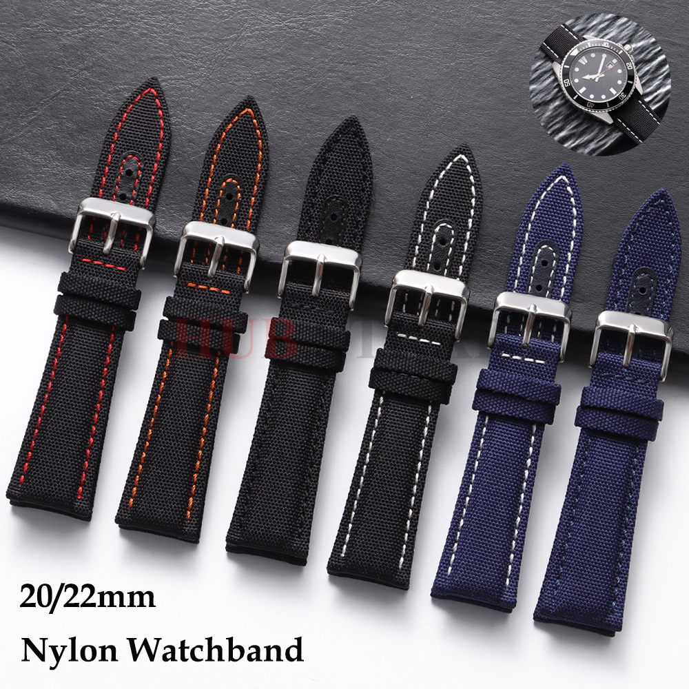 Smartwatch Premium Watches For Women - 20mm 22mm Nylon Genuine Cowhide Watch