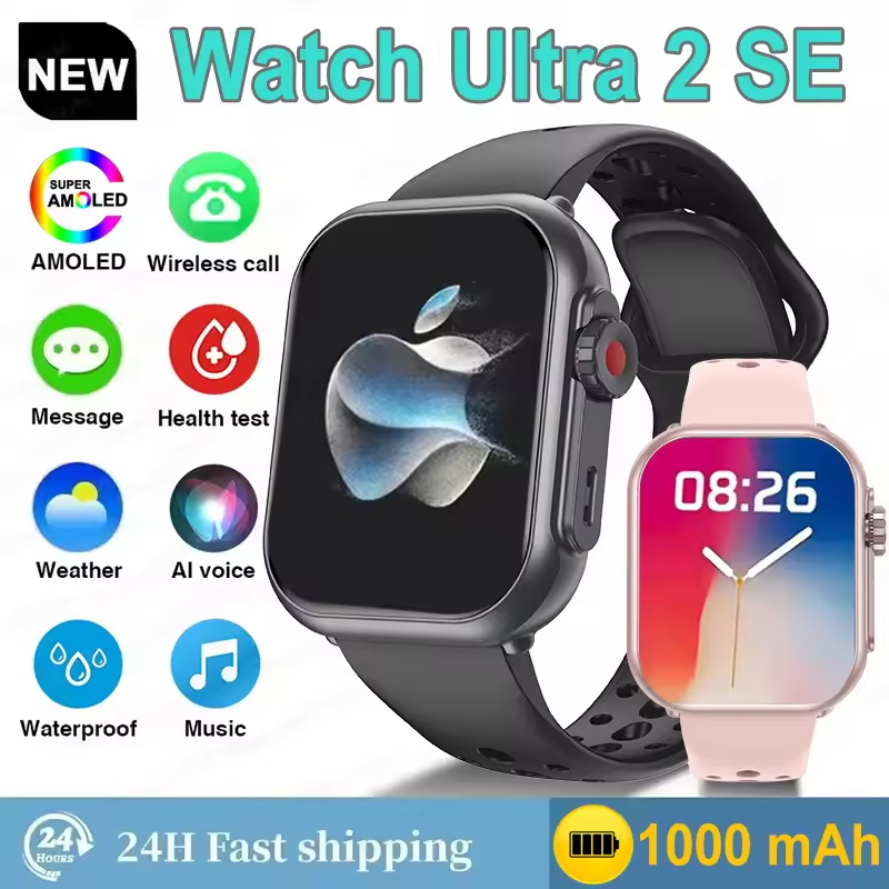 Smartwatch Branded Watches For Women - Watch Ultra K62 Men Women 1000mAh