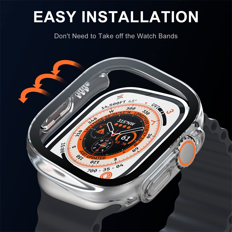Glass+case For Apple Watch Ult – Smartwatch Luxury Watches Bewertung und Preis