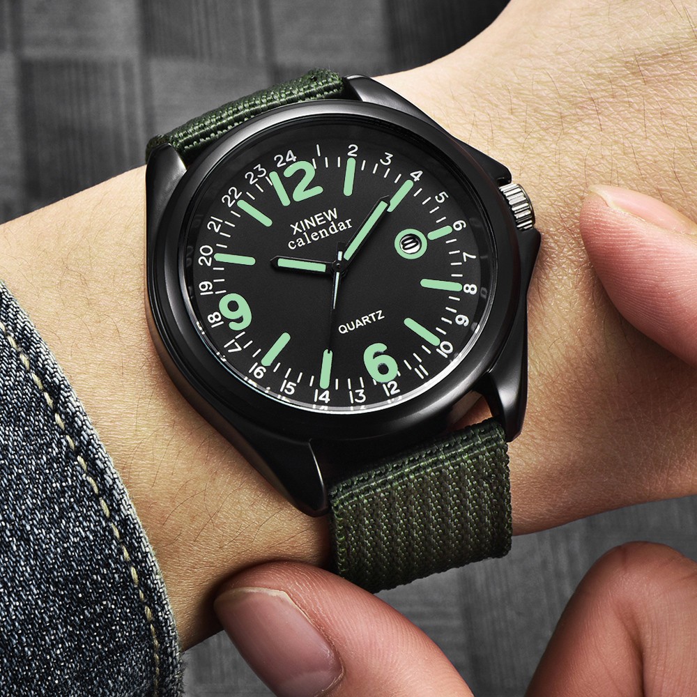 Military Mens Quartz Watch Bla – Smartwatch Luxury Watches Bewertung und Preis
