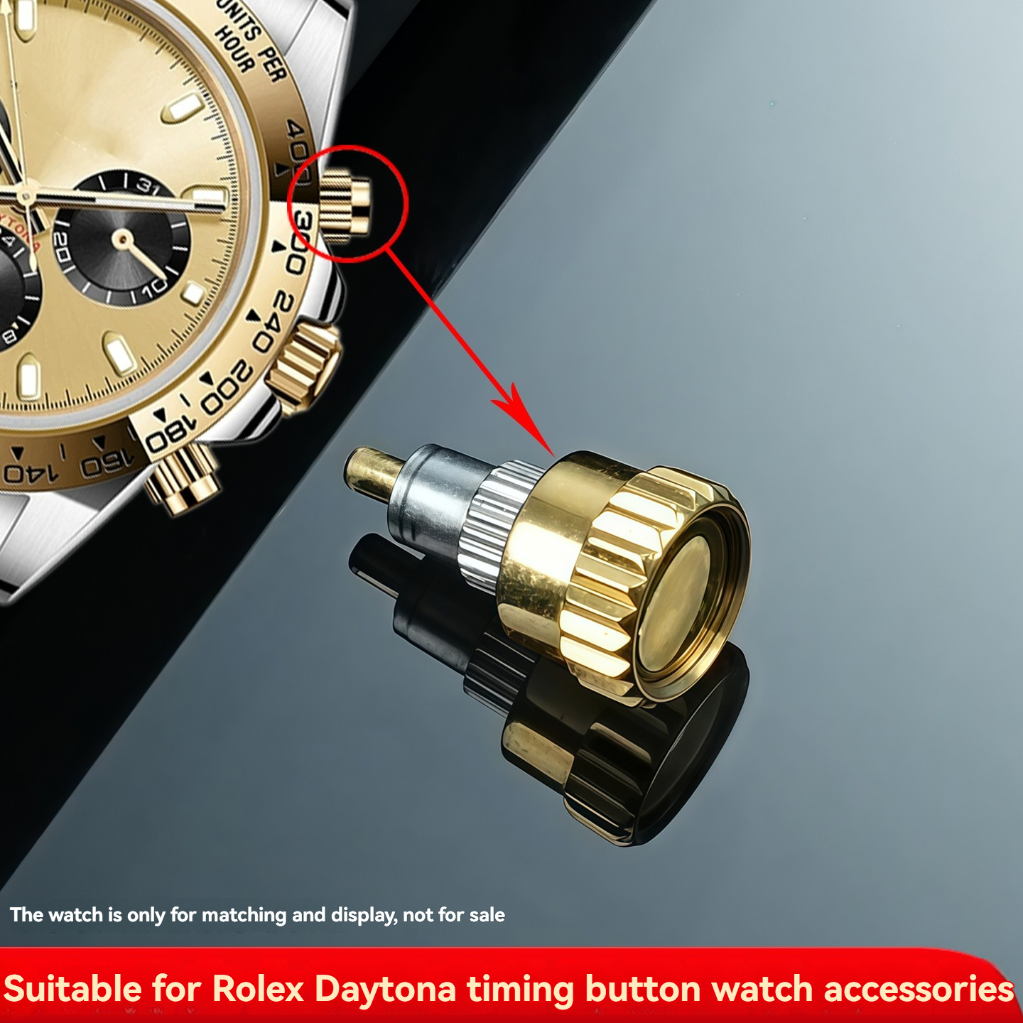 For Rolex Daytona Oyster Perpe – Watch Crown Pusher Bewertung und Preis