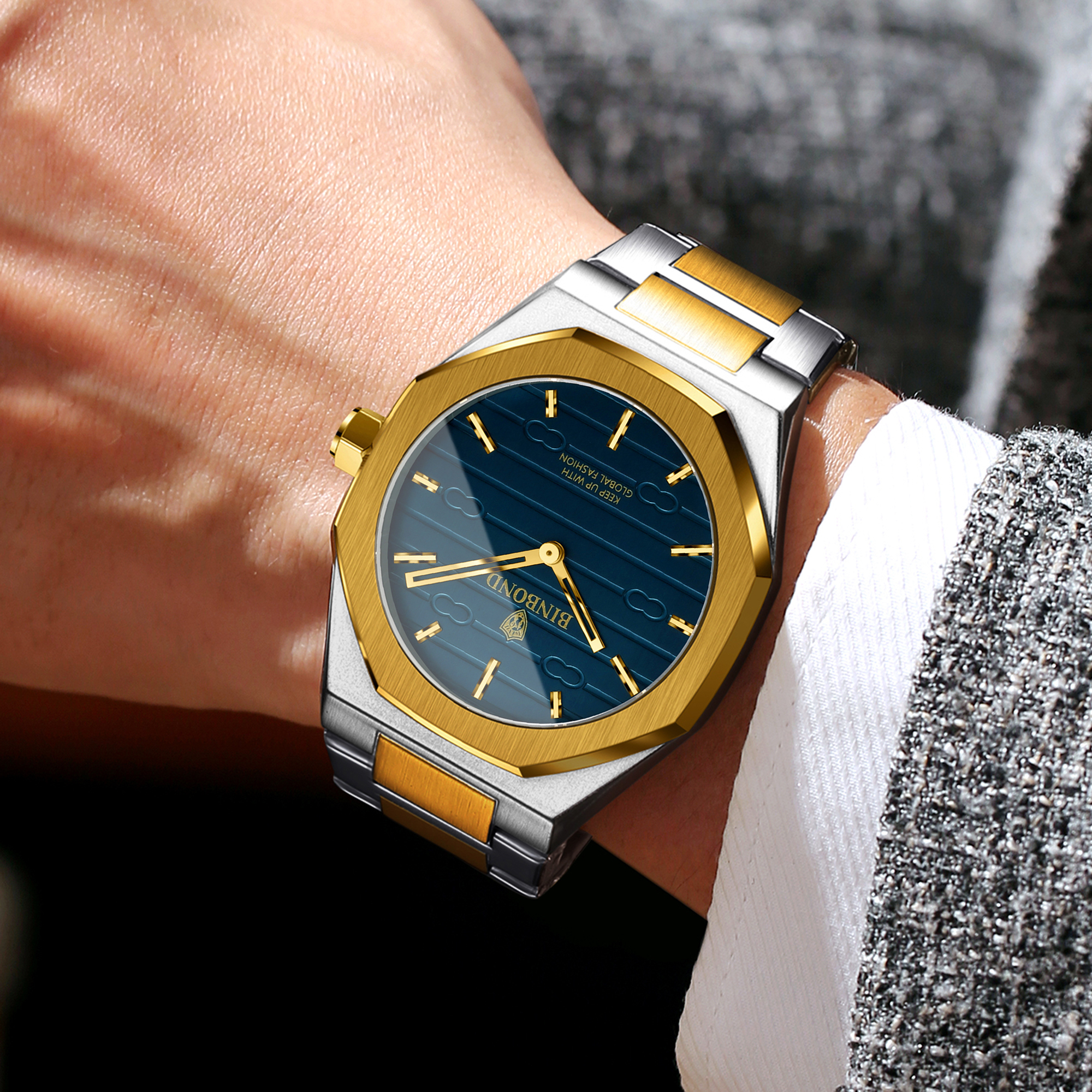 BINBOND Luxury vintage quartz  – Smartwatch Luxury Watches Bewertung und Preis