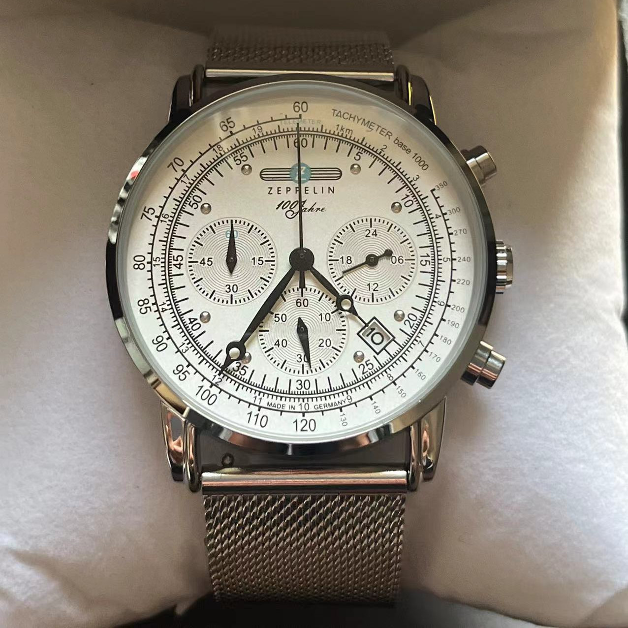 New Classic Men's Watch Three  – Mesh Stainless Strap Bewertung und Preis