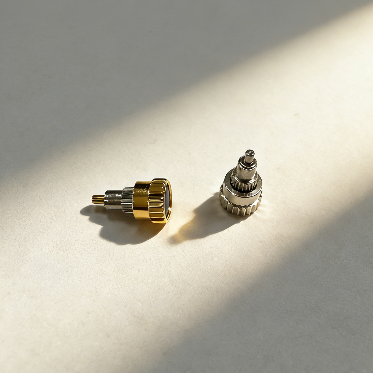 5.5mm screw button Silver/Gold – Watch Crown Pusher Bewertung und Preis