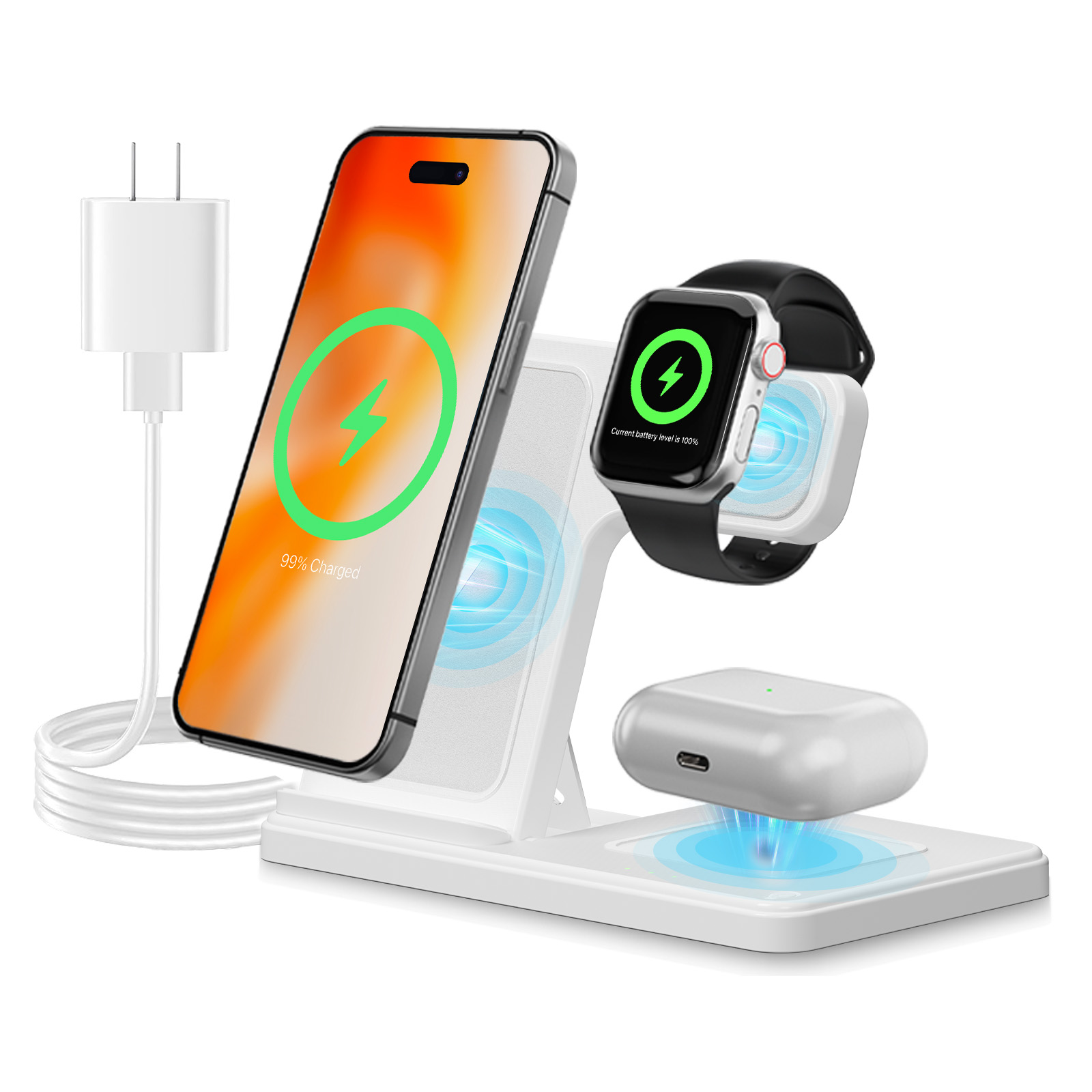 15W Magnetic Wireless Charger  – Watch 7 Smartwatch Iphone Bewertung und Preis