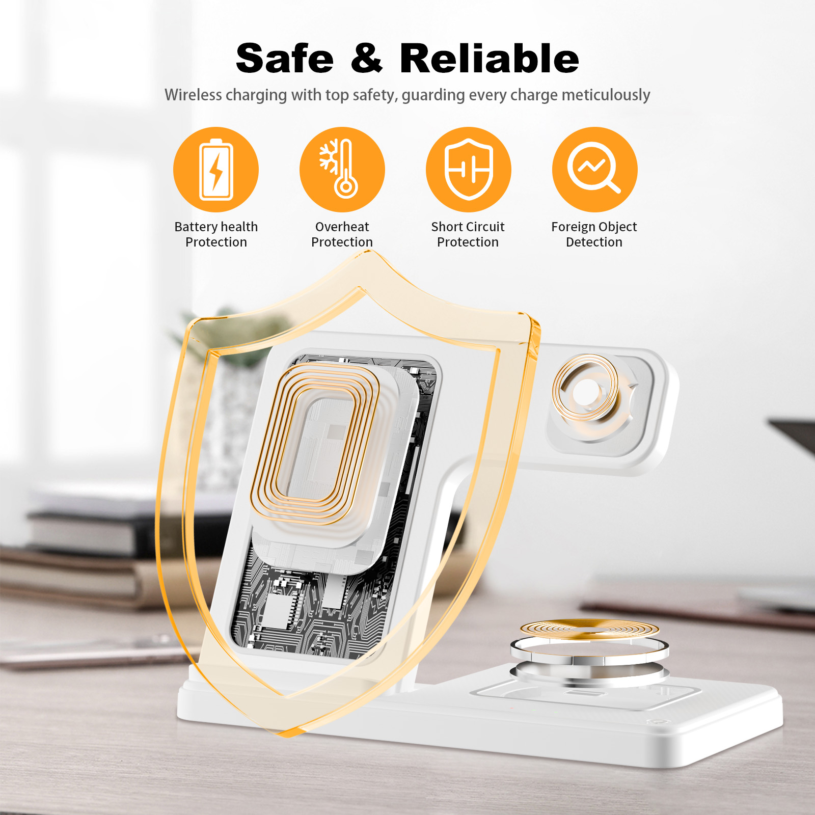 15W Magnetic Wireless Charger  – Watch 7 Smartwatch Iphone Bewertung und Preis