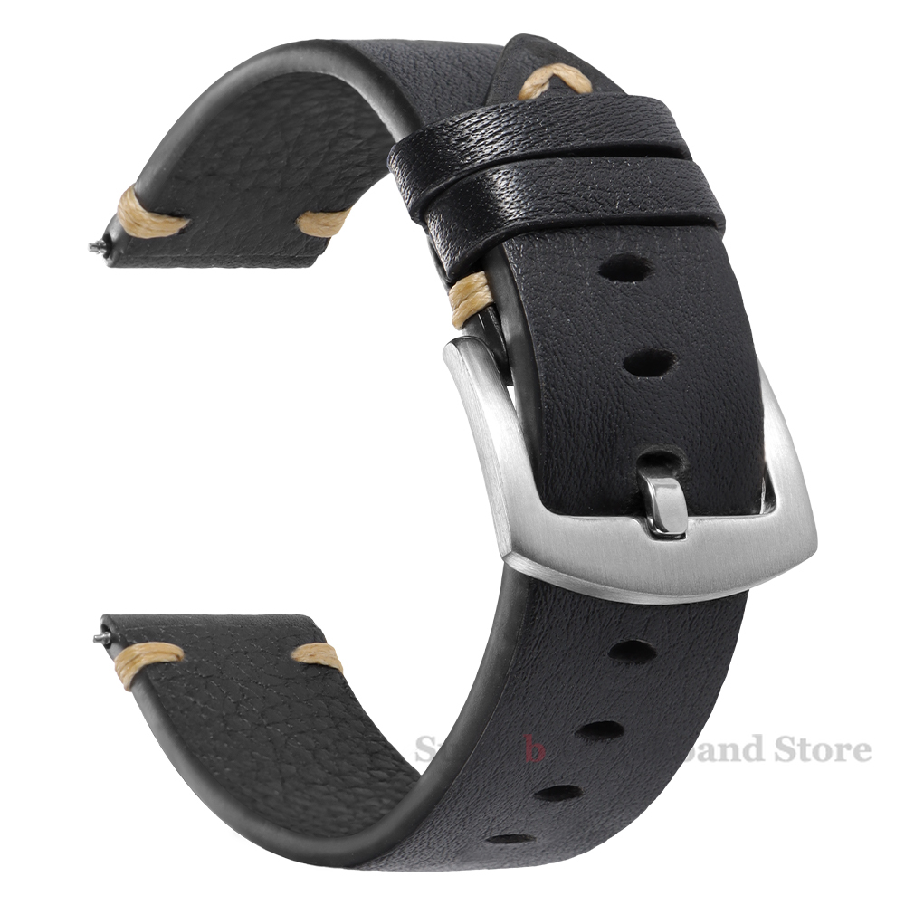 Genuine Leather Straps For Wat – Smartwatch Vintage Watches For Men Bewertung und Preis