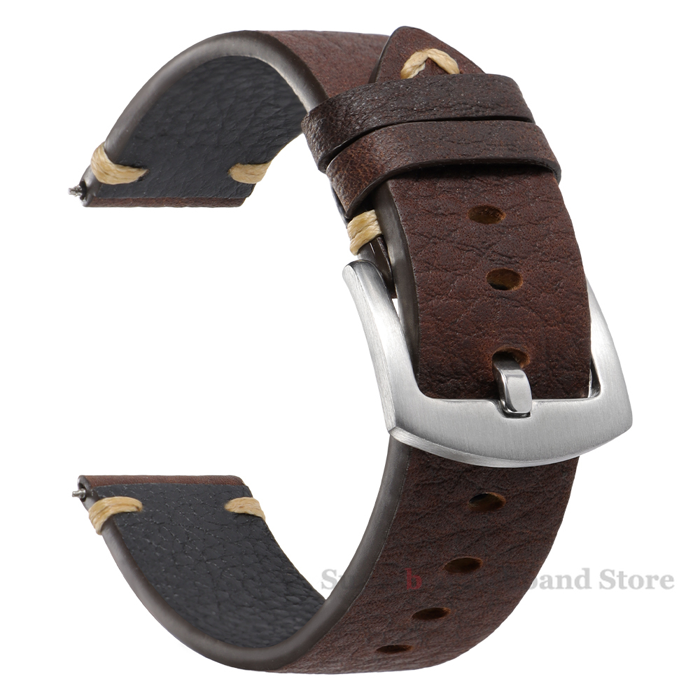 Genuine Leather Straps For Wat – Smartwatch Vintage Watches For Men Bewertung und Preis