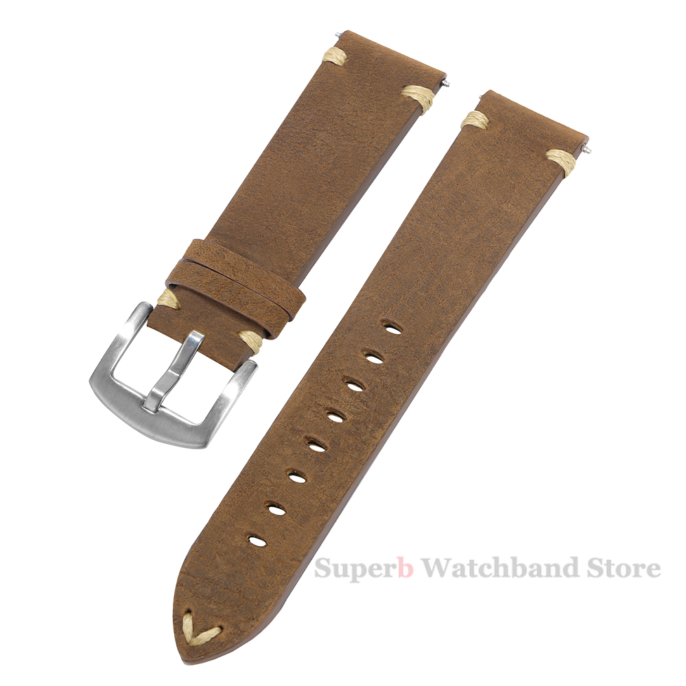 Genuine Leather Straps For Wat – Smartwatch Vintage Watches For Men Bewertung und Preis