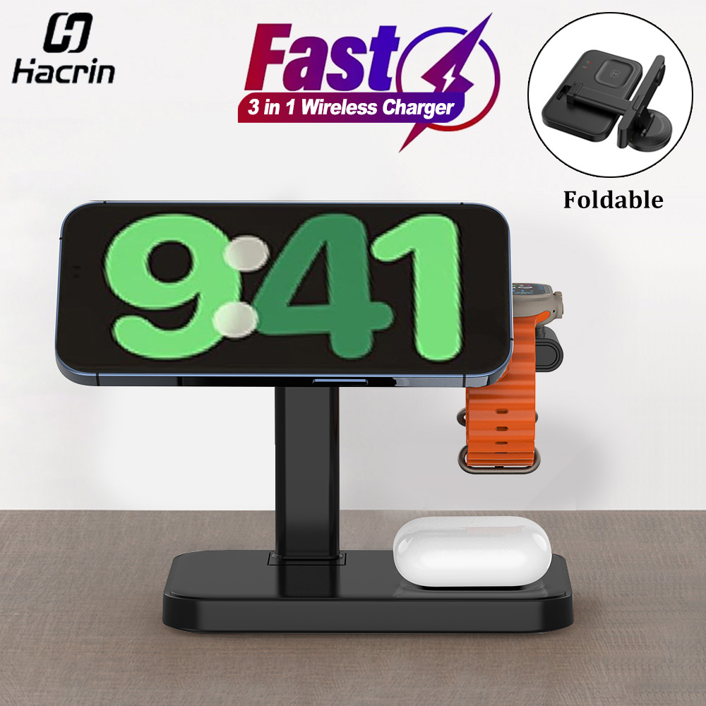 Wireless Charger 3 in 1 Foldab – Watch 7 Smartwatch Iphone Bewertung und Preis