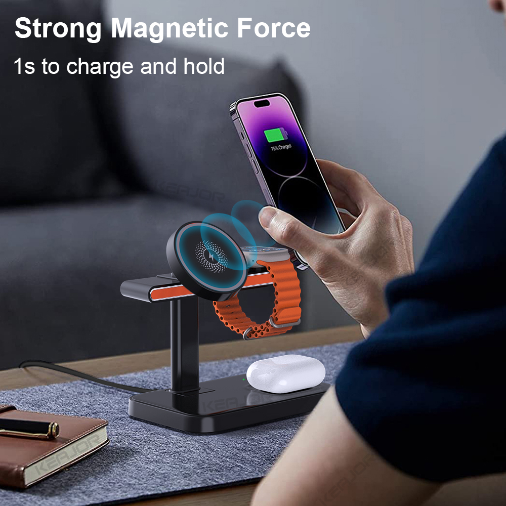 Wireless Charger 3 in 1 Foldab – Watch 7 Smartwatch Iphone Bewertung und Preis