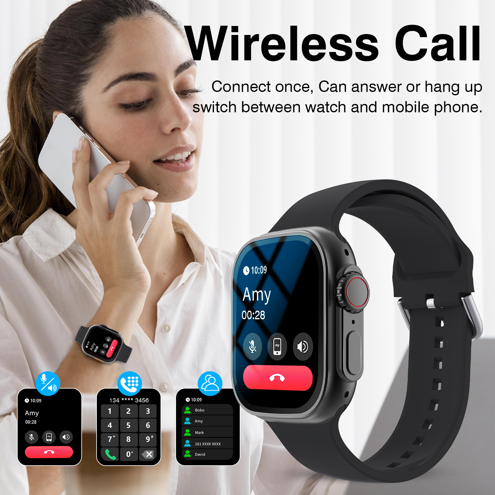 2026 New HD Full-Touch Smart W – Watch 7 Smartwatch Iphone Bewertung und Preis