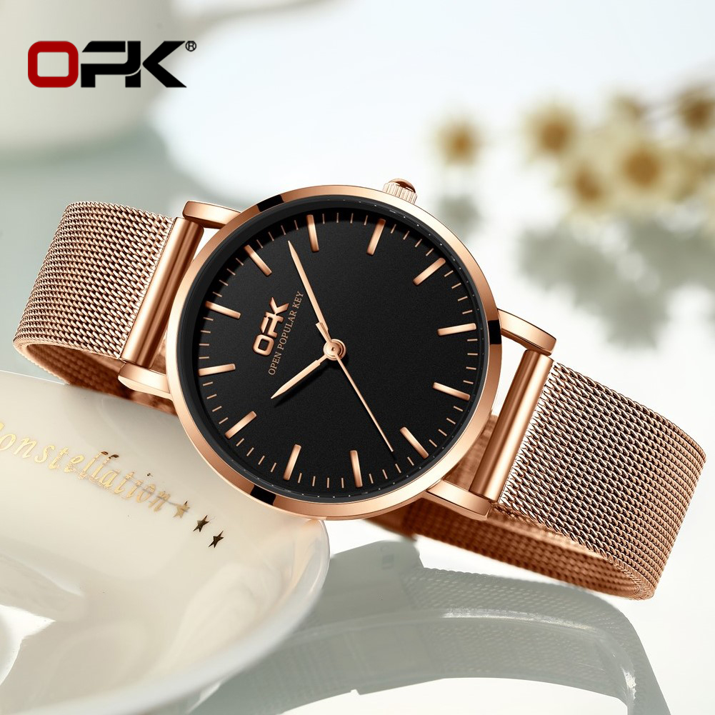 OPK 8101 Womens Watch Simple Q – Mesh Stainless Strap Bewertung und Preis