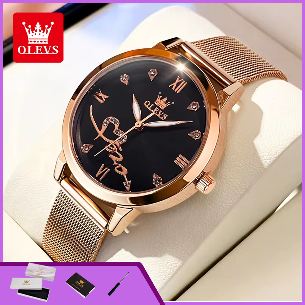 OLEVS 5530 Women's Watches Ele – Mesh Stainless Strap Bewertung und Preis