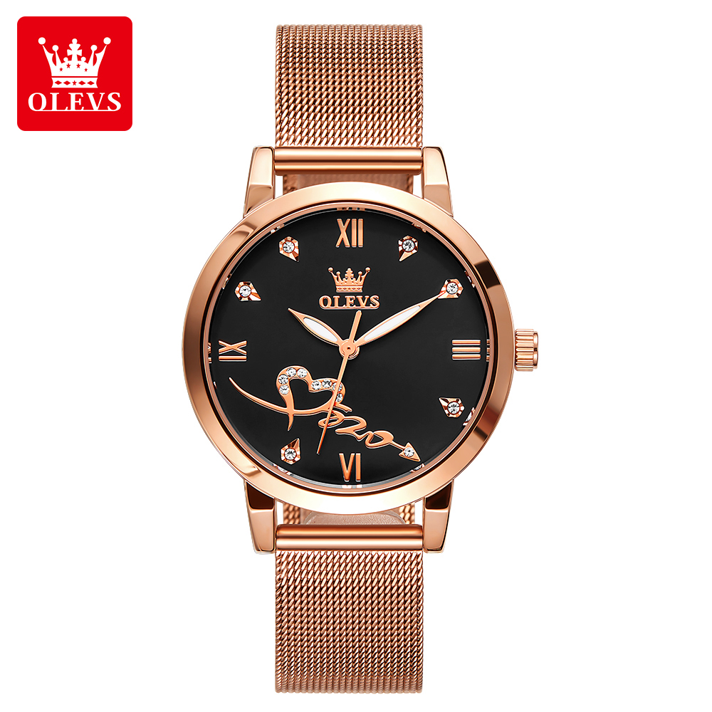 OLEVS 5530 Women's Watches Ele – Mesh Stainless Strap Bewertung und Preis