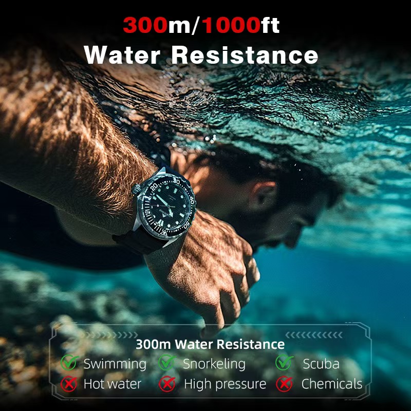 Stainless Steel Diving Watch S – Smartwatch Ring Watches Bewertung und Preis