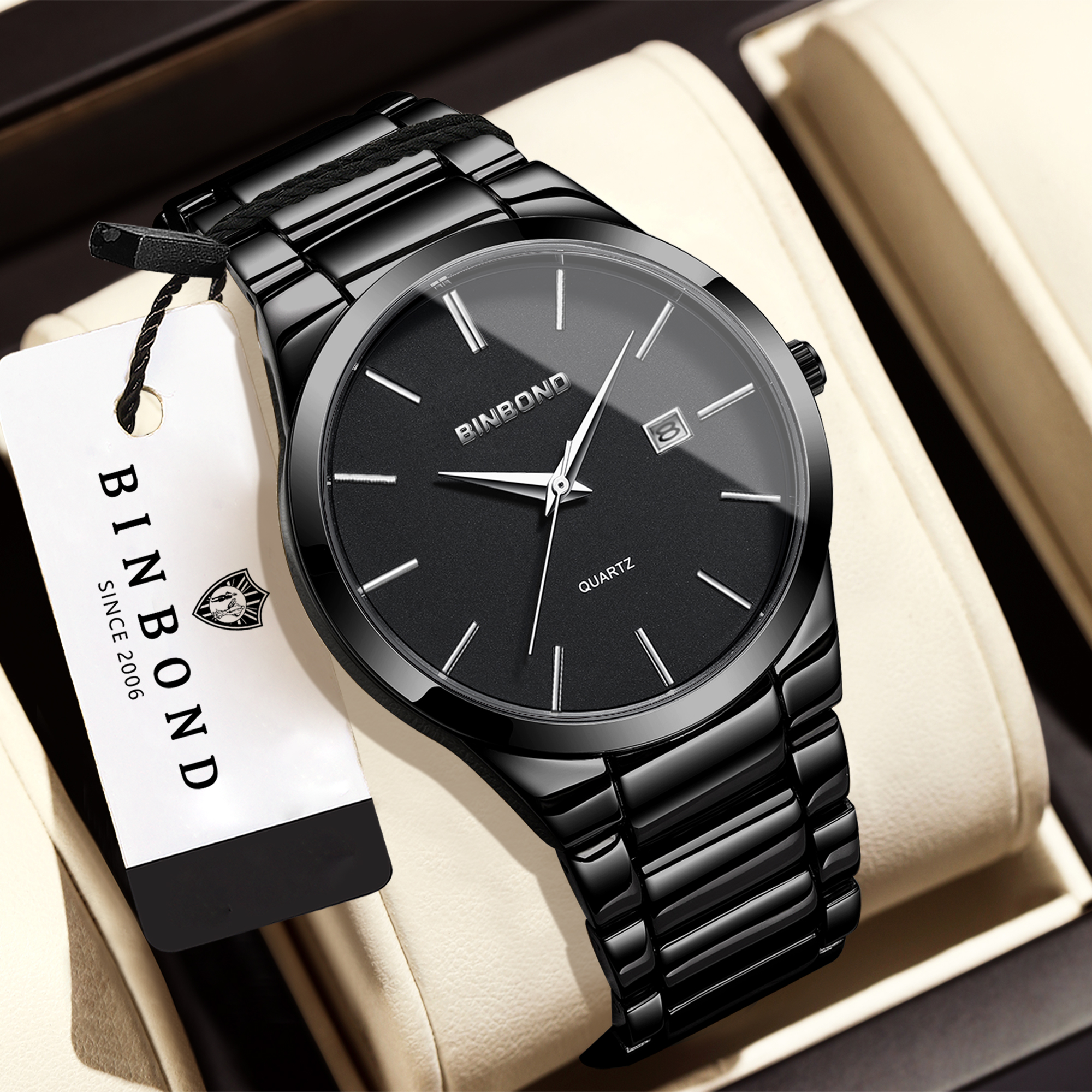 BINBOND Luxury quartz wristwat – Smartwatch Luxury Watches Bewertung und Preis