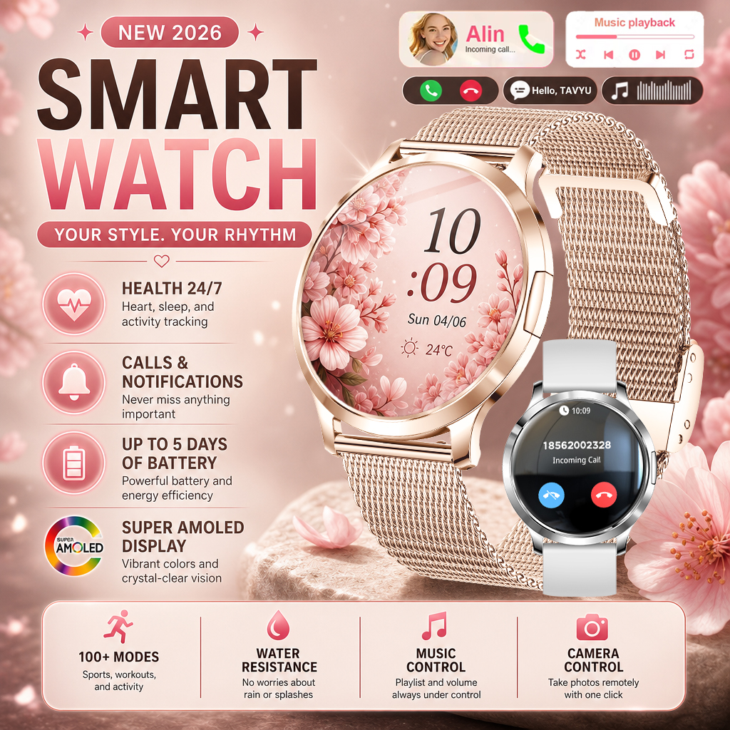 2026 New Stylish Women Smart W – Smartwatch Stylish Watches For Women Bewertung und Preis