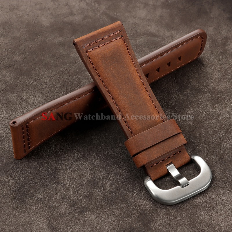 28mm Vintage Leather Watchband – Smartwatch Vintage Watches For Men Bewertung und Preis