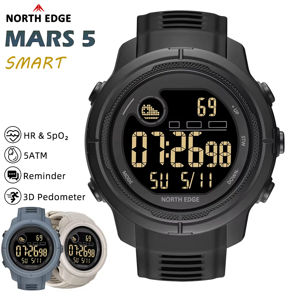 NORTH EDGE NEW MARS 5 Men's Di – Smartwatch New Watches For Men Bewertung und Preis