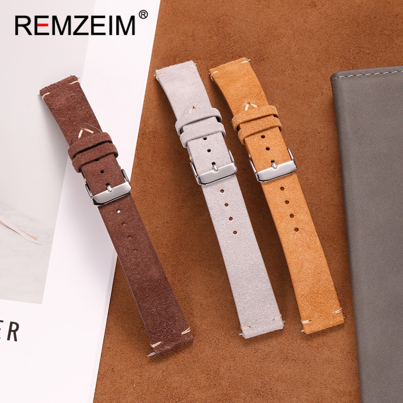 Suede Quick Release Leather Re – Smartwatch Vintage Watches For Men Bewertung und Preis