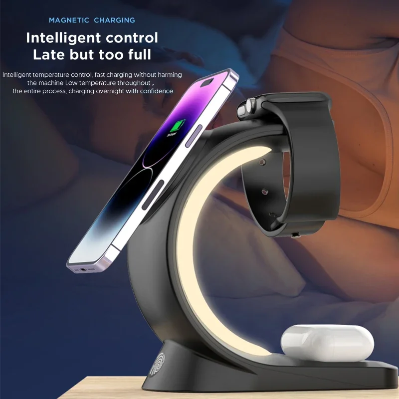 15W Magnetic Wireless Charger  – Watch 7 Smartwatch Iphone Bewertung und Preis