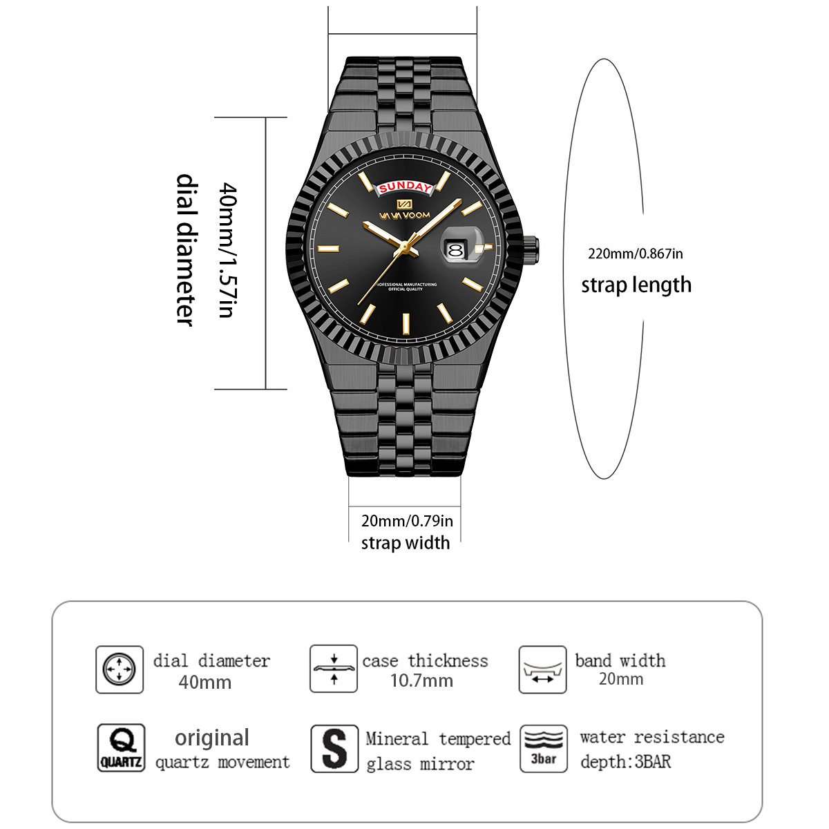 Men Quartz Watch Pilot Series  – Smartwatch Ring Watches Bewertung und Preis