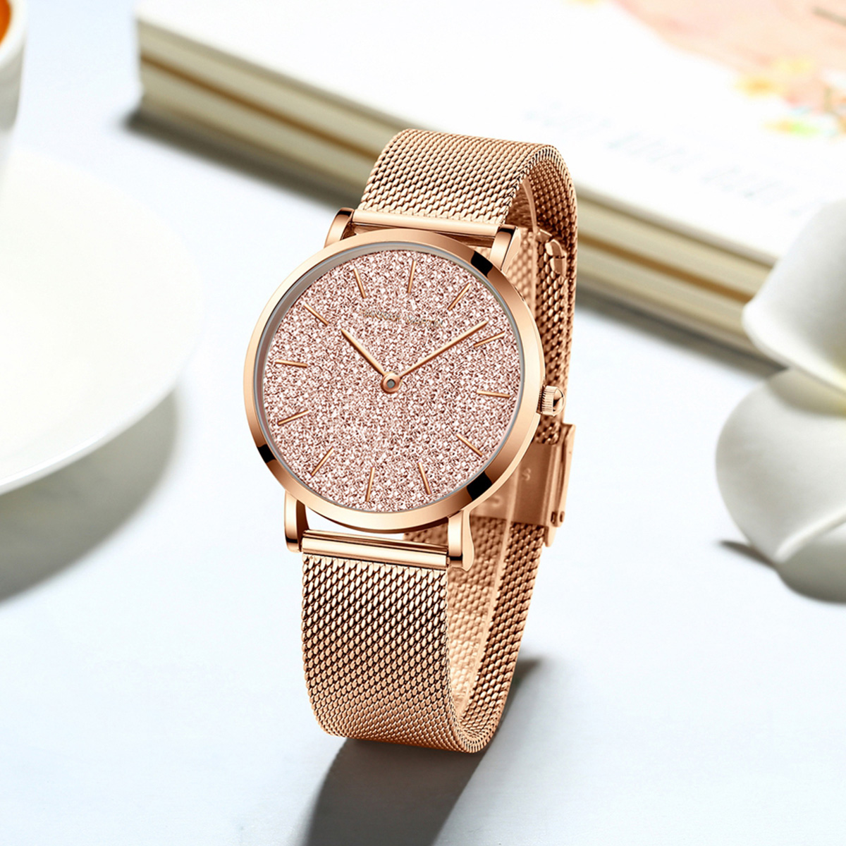 Hannah Martin Luxury Women's W – Mesh Stainless Strap Bewertung und Preis
