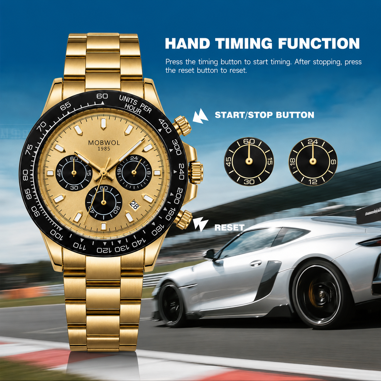 MOBWOL 1985 Light Luxury Men's – Smartwatch Luxury Watches Bewertung und Preis