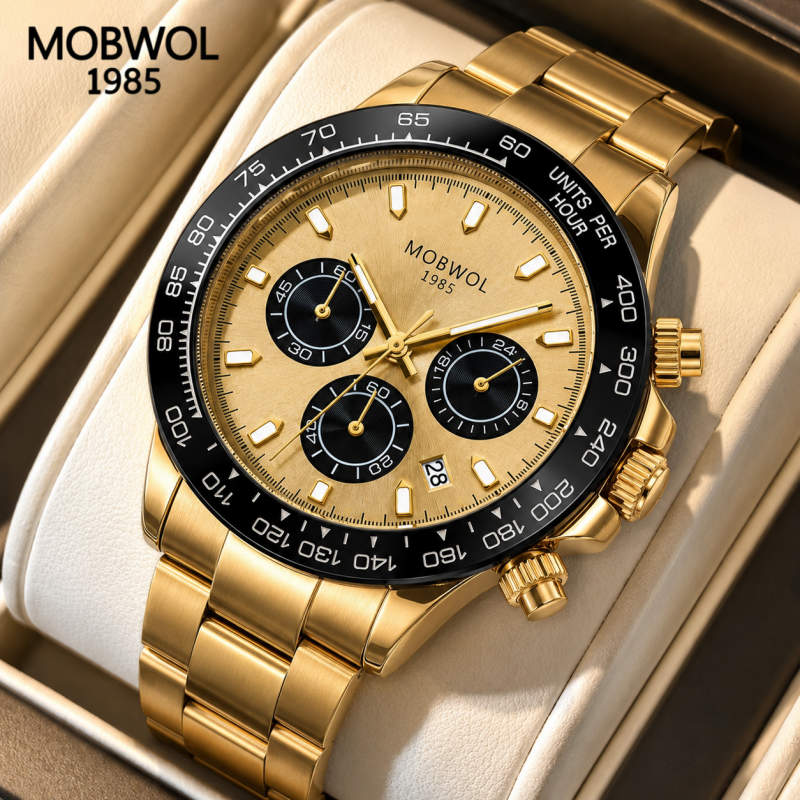 MOBWOL 1985 Light Luxury Men's – Smartwatch Luxury Watches Bewertung und Preis