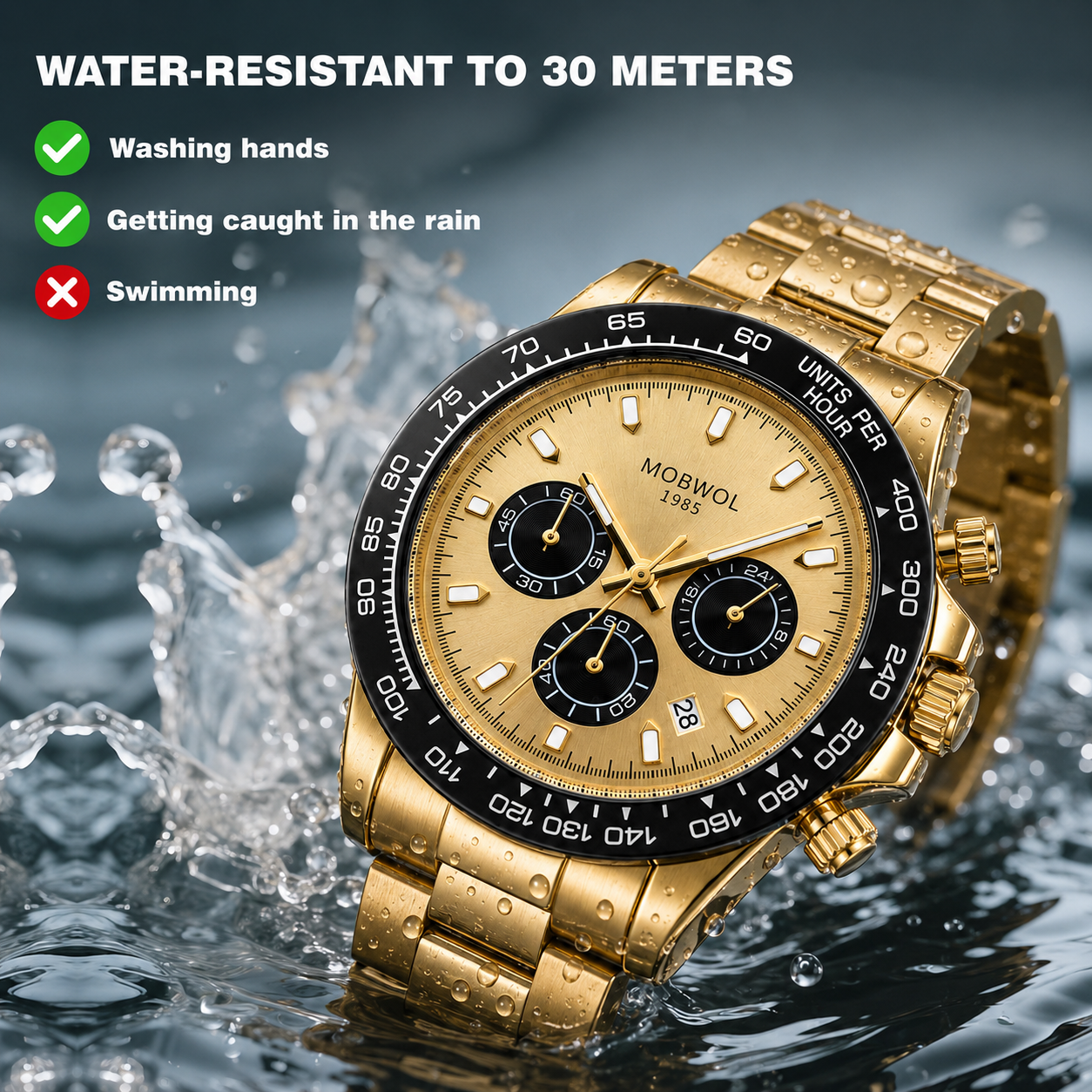 MOBWOL 1985 Light Luxury Men's – Smartwatch Luxury Watches Bewertung und Preis