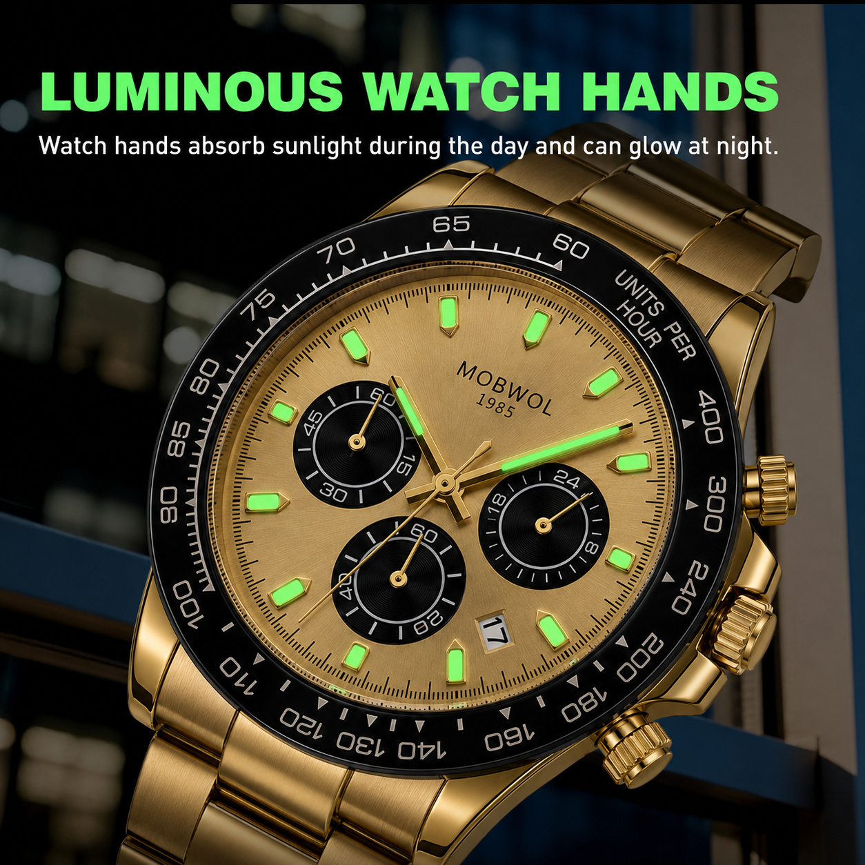 MOBWOL 1985 Light Luxury Men's – Smartwatch Luxury Watches Bewertung und Preis