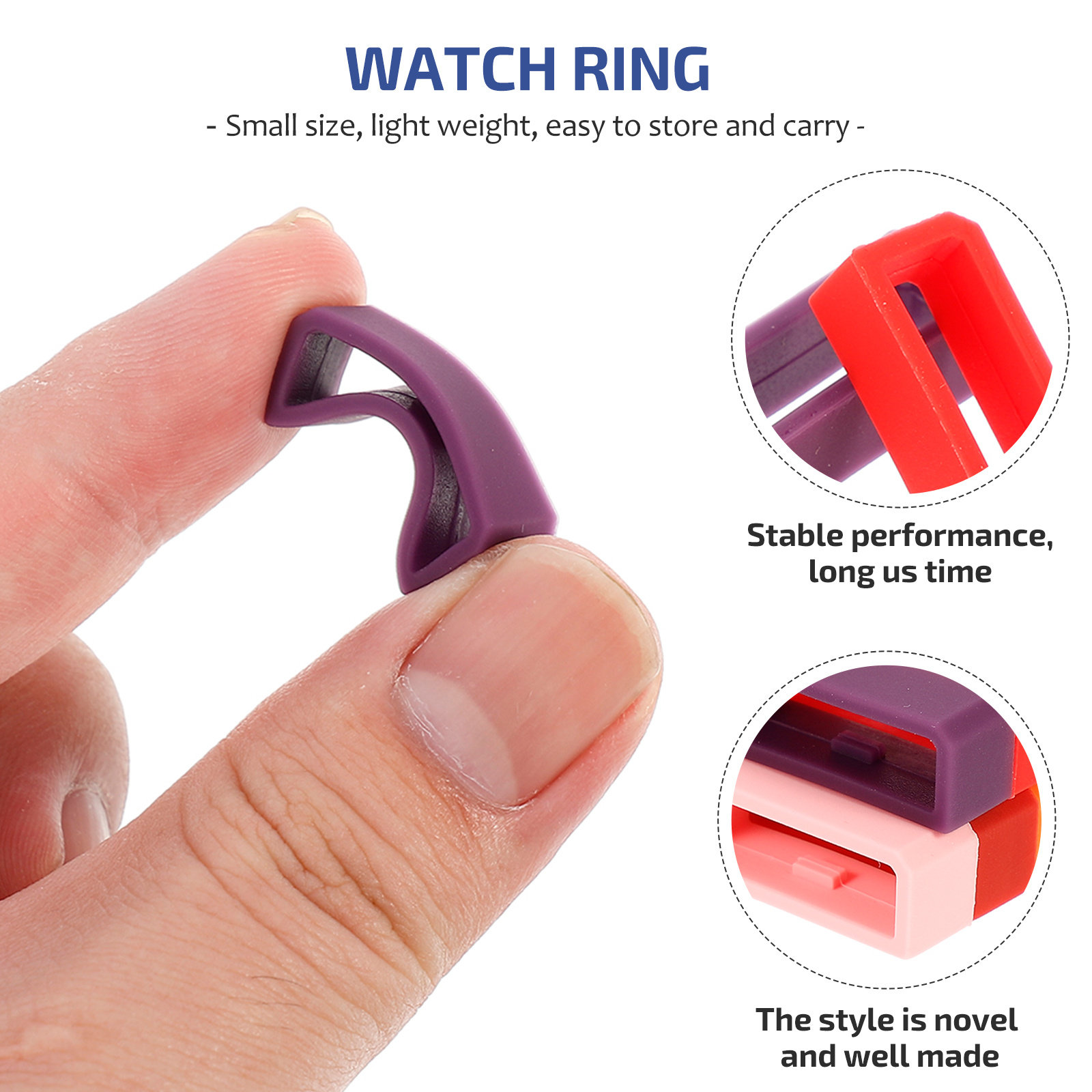 10Pcs Silicone Watch Band Reta – Smartwatch Ring Watches Bewertung und Preis