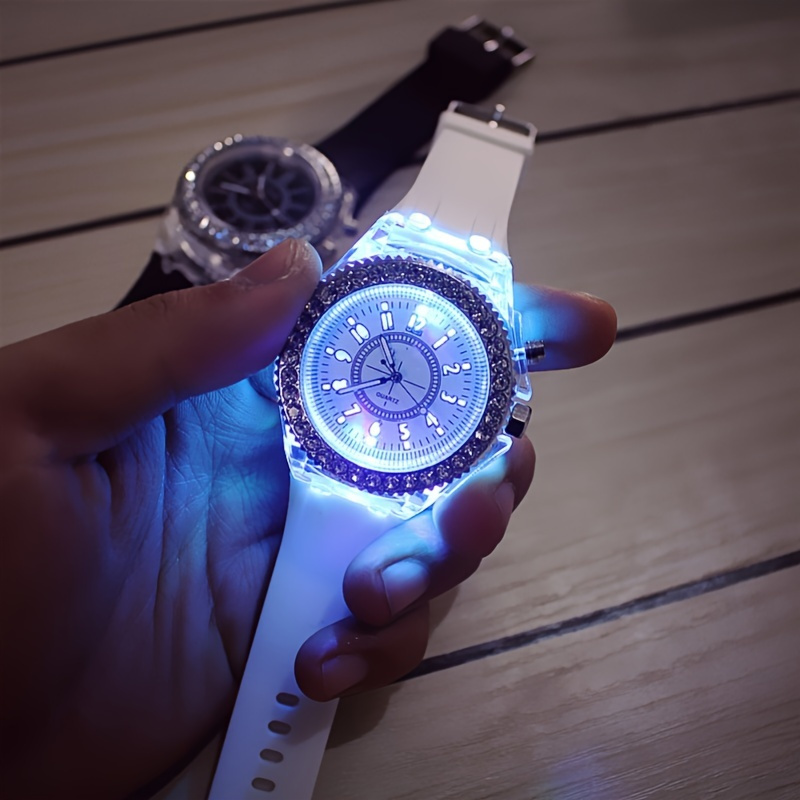 Luminous Round Digital Watches – Minimalist Thin Watch Bewertung und Preis