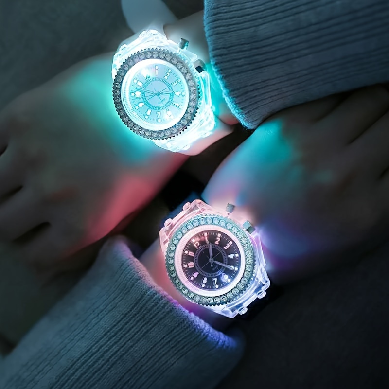 Luminous Round Digital Watches – Minimalist Thin Watch Bewertung und Preis