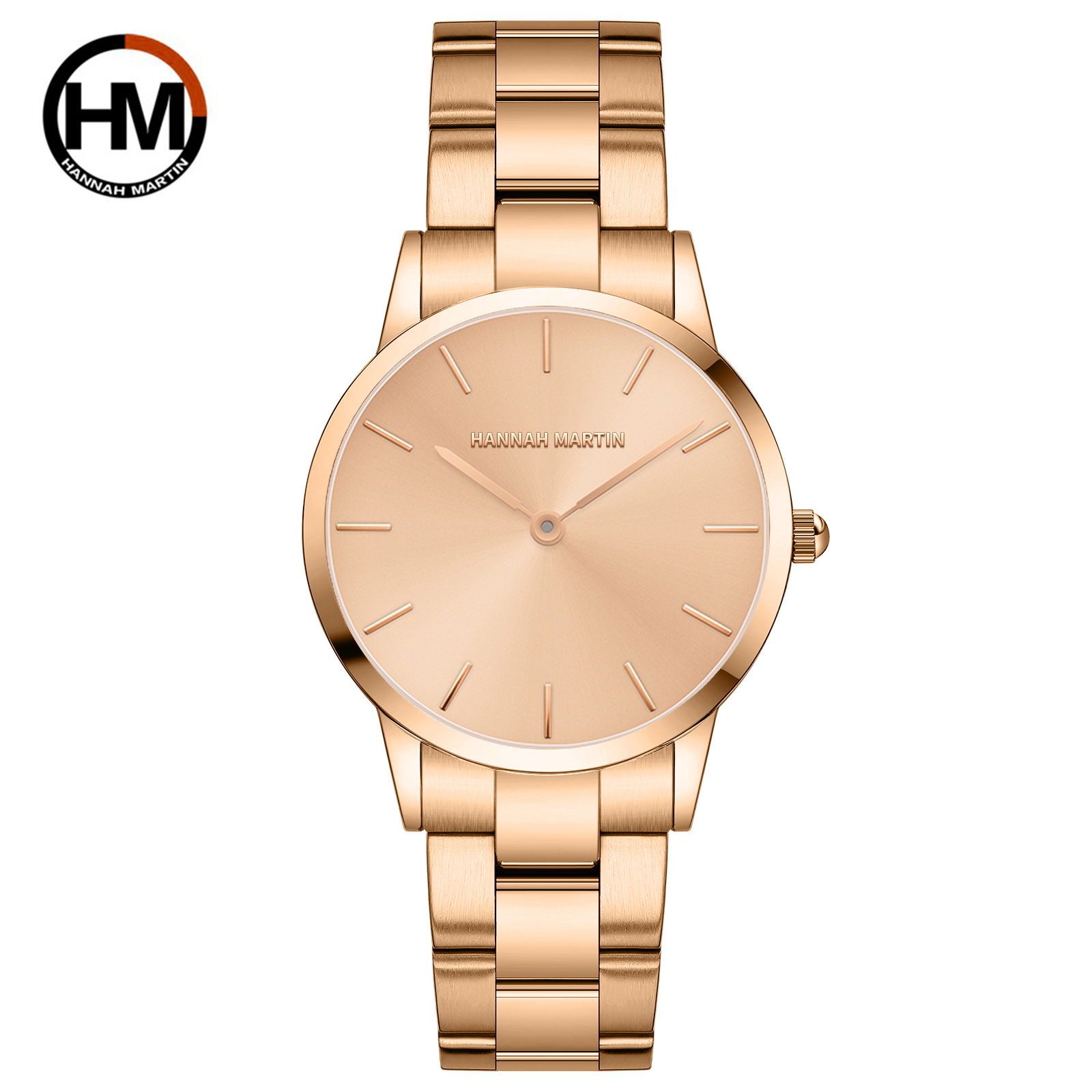 HANNAH MARTIN Band 33mm Rose G – Minimalist Thin Watch Bewertung und Preis