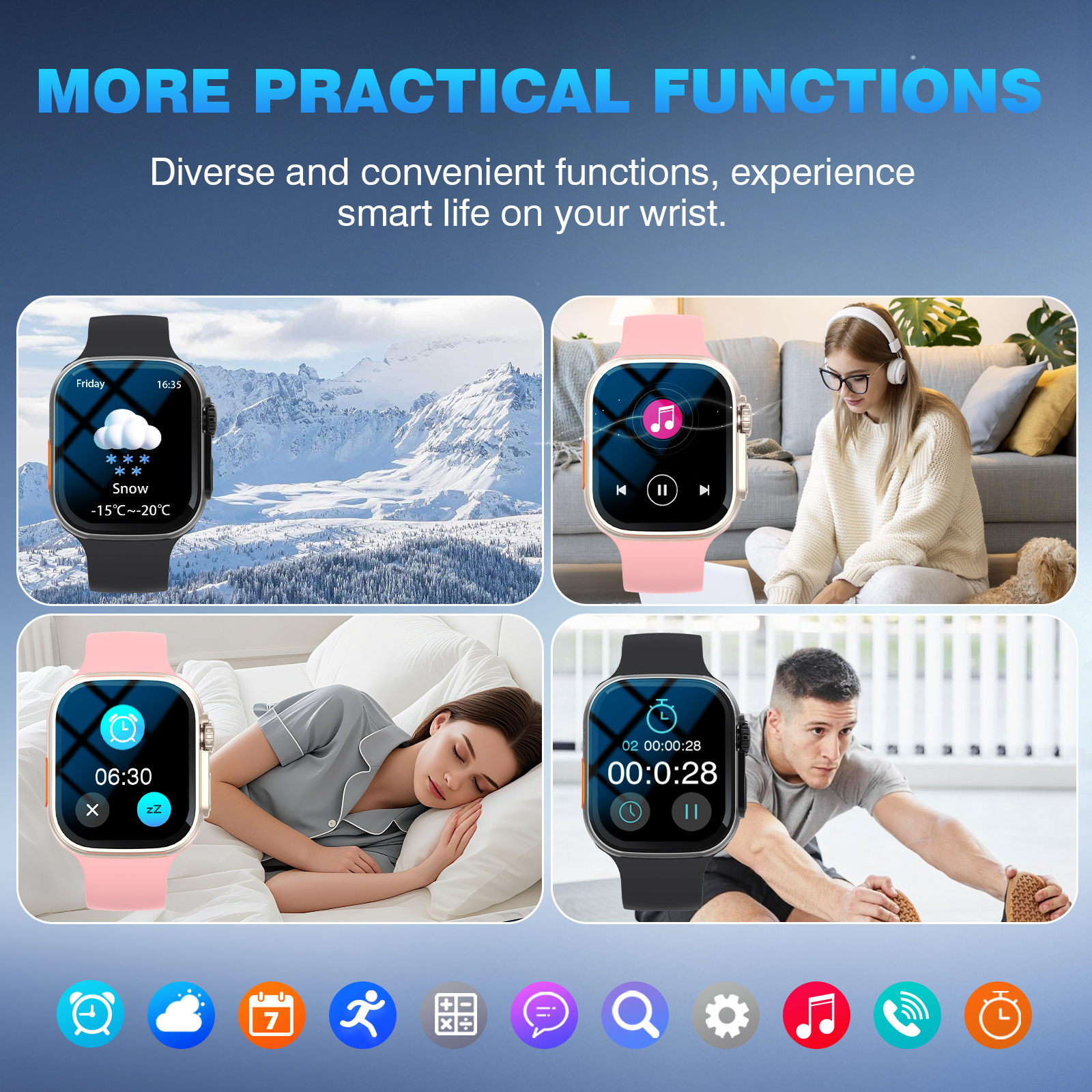 New Smart Glasses,answering Ca – Watch 7 Smartwatch Iphone Bewertung und Preis