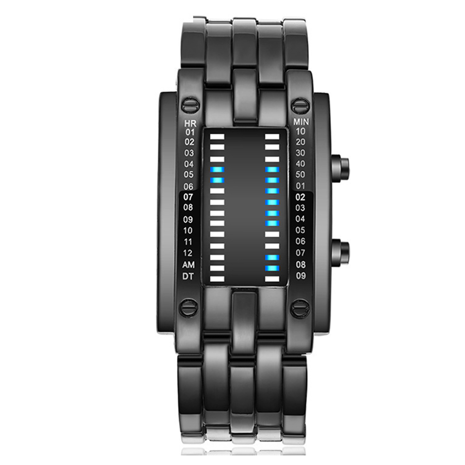 Premium Binary Matrix Blue LED – Smartwatch Premium Watches For Women Bewertung und Preis