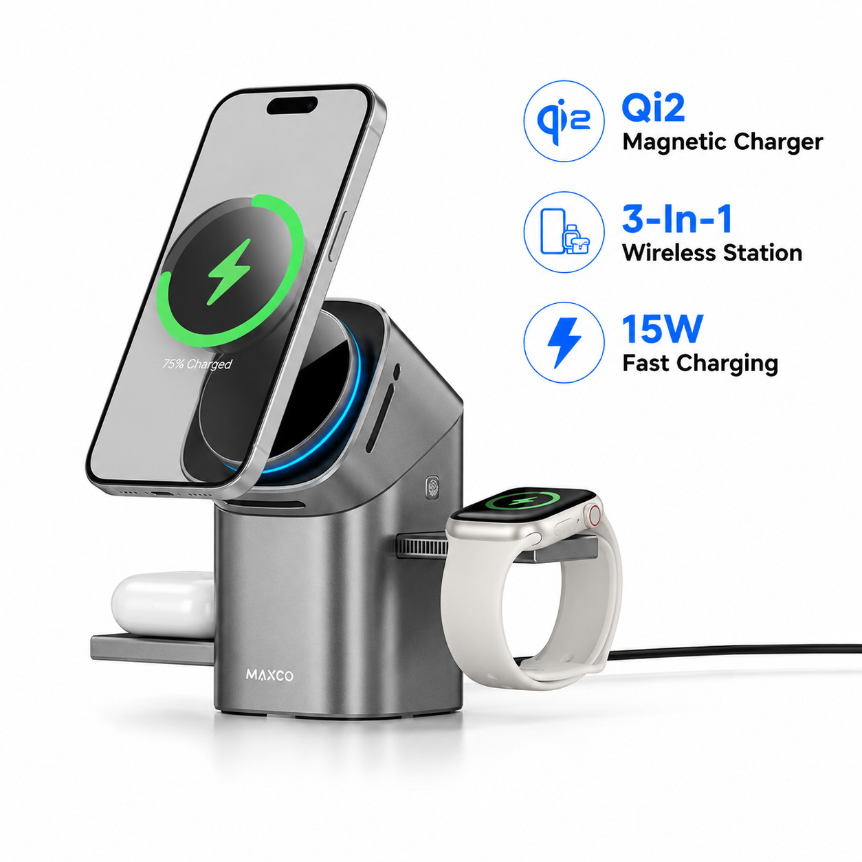 2026 Qi2 Automatic Touch Magne – Smartwatch Apple Watch Bewertung und Preis