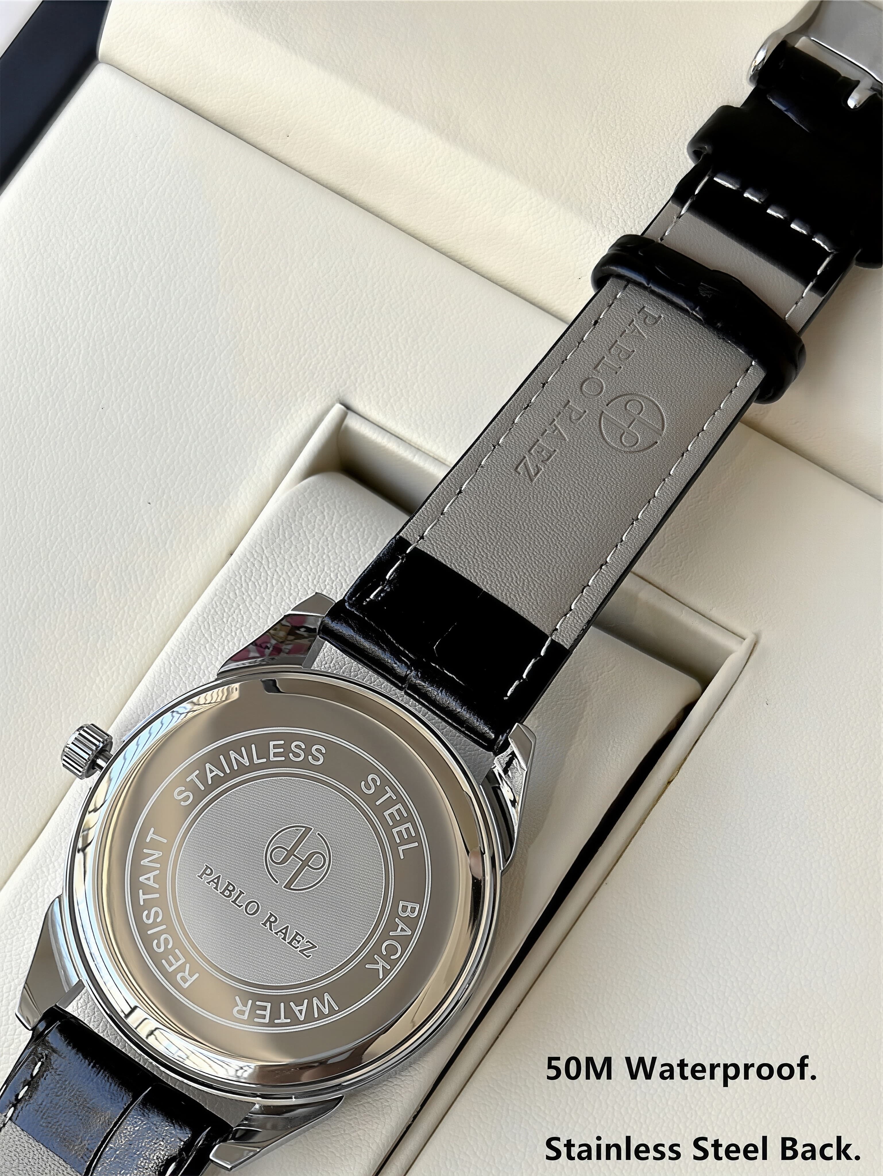 PABLO RAEZ Luxury Quartz Men's – Smartwatch Luxury Watches Bewertung und Preis