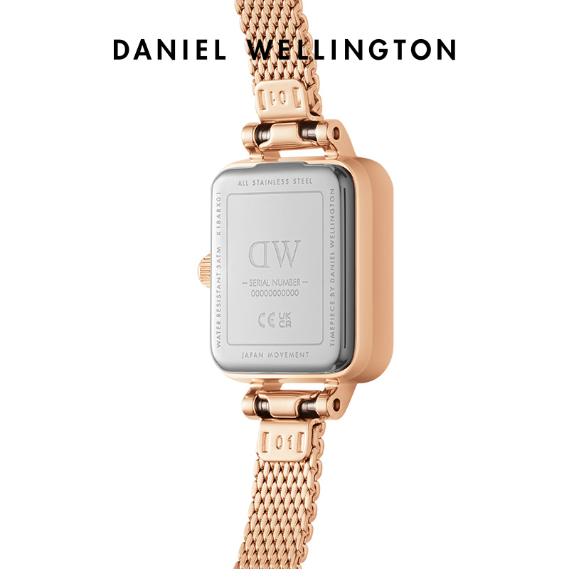 Daniel Wellington Quadro Mini  – Mesh Stainless Strap Bewertung und Preis