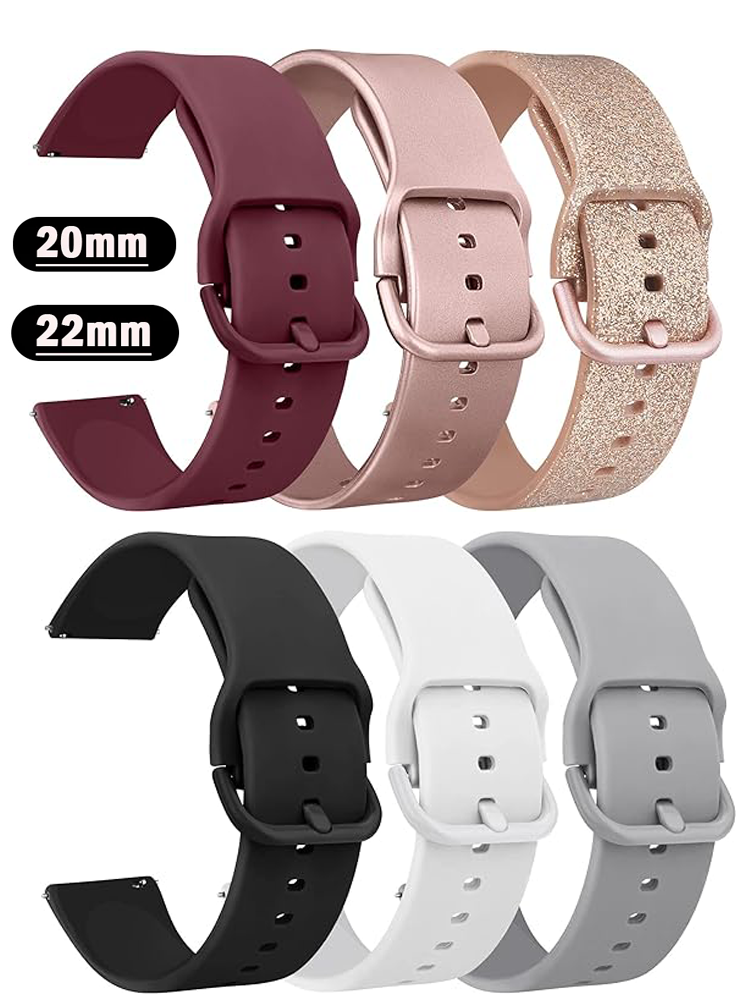 20mm/22mm Silicone band For Am – Smartwatch Samsung Watches For Women Bewertung und Preis