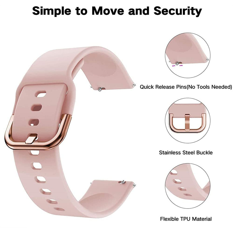 20mm/22mm Silicone band For Am – Smartwatch Samsung Watches For Women Bewertung und Preis