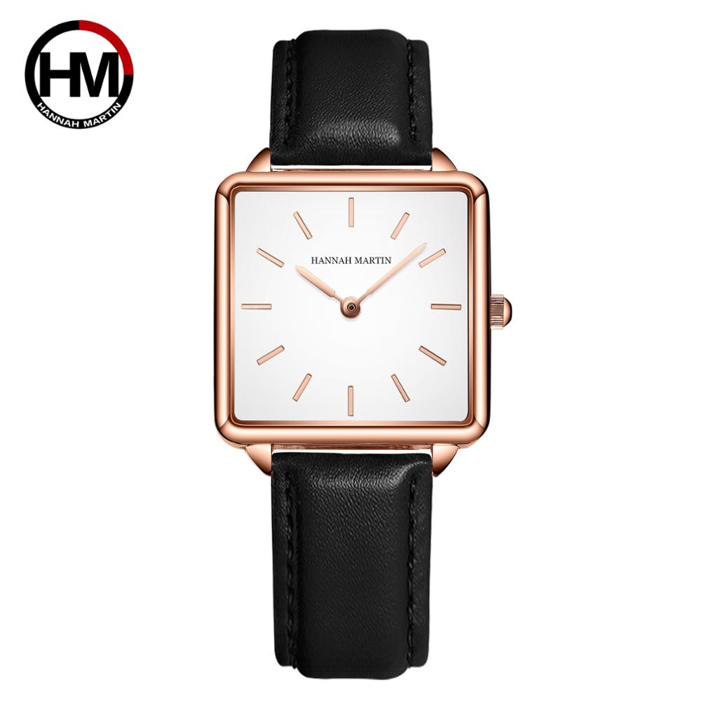 Genuine Leather Strap Japan Qu – Minimalist Thin Watch Bewertung und Preis