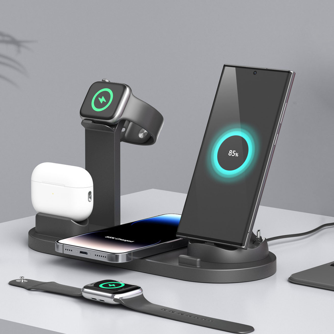 7 in 1 Wireless Chargers Stand – Watch 7 Smartwatch Iphone Bewertung und Preis