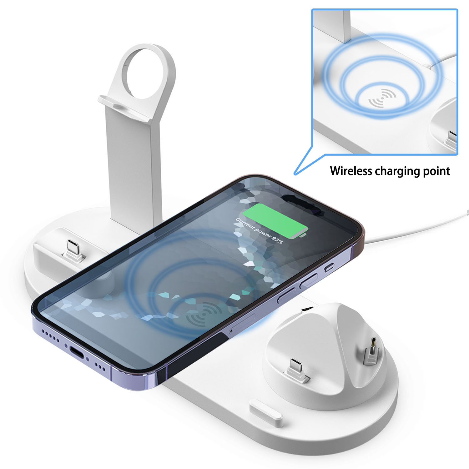 7 in 1 Wireless Chargers Stand – Watch 7 Smartwatch Iphone Bewertung und Preis
