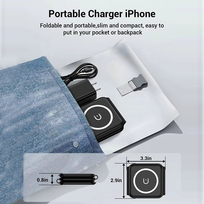 3-in-1 Magnetic Folding Wirele – Smartwatch Apple Watch Bewertung und Preis