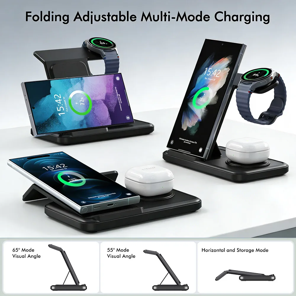 3 IN 1 Wireless Charger Statio – Watch 7 Smartwatch Iphone Bewertung und Preis